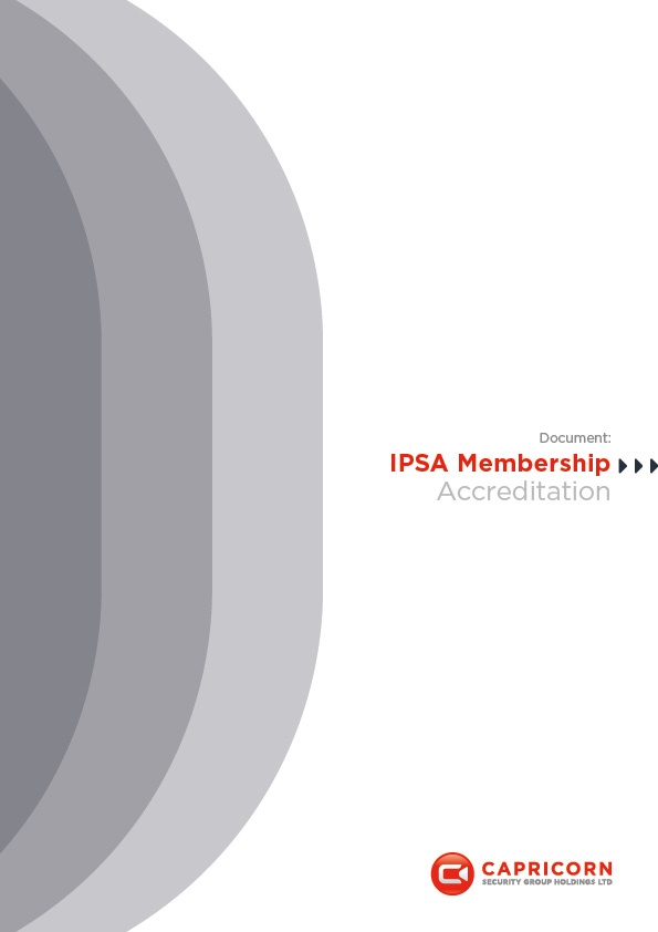 Capricorn Security IPSA Membership Certification