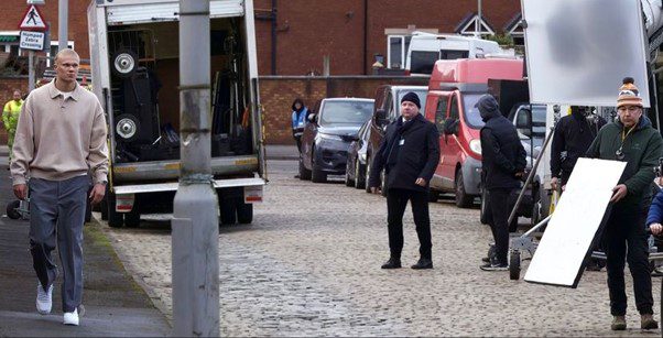 Close protection security for Haaland